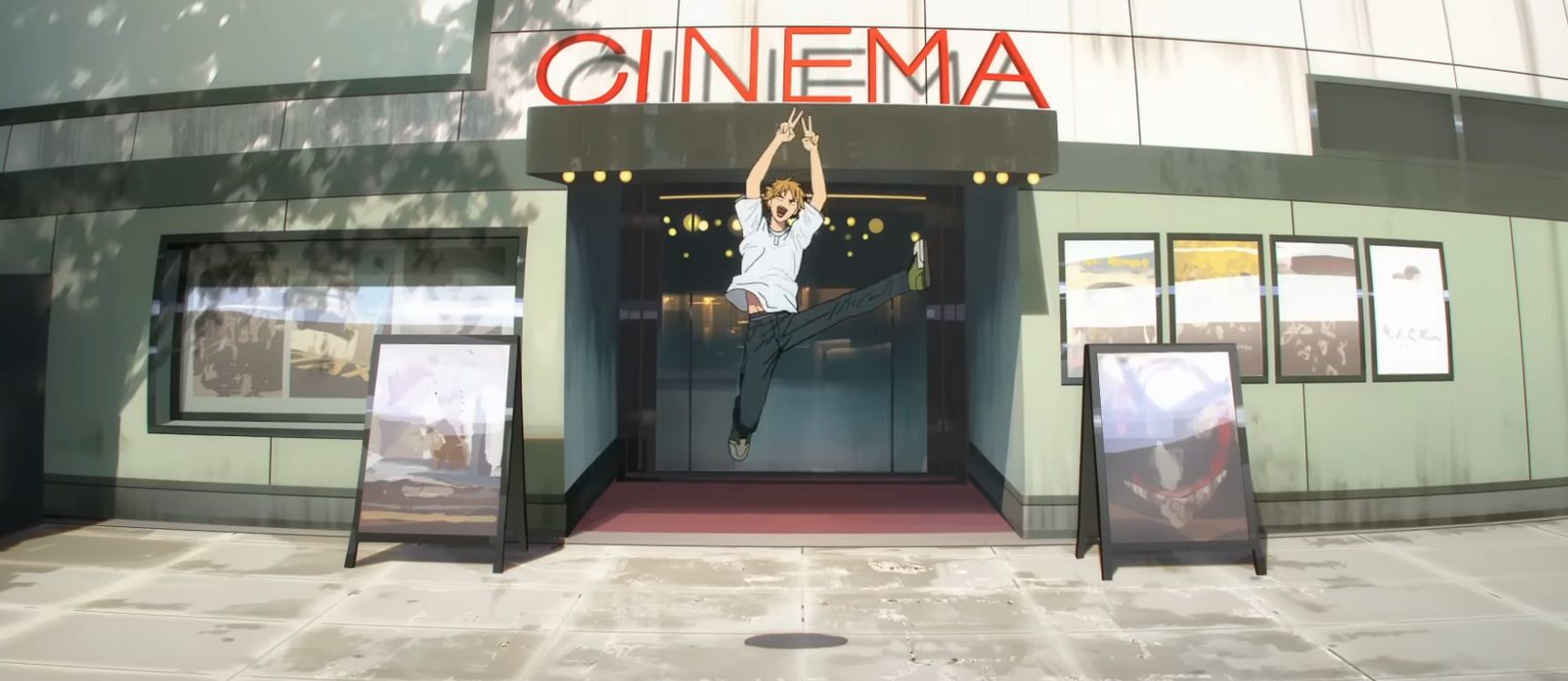 Chainshaw-man Cinema scene